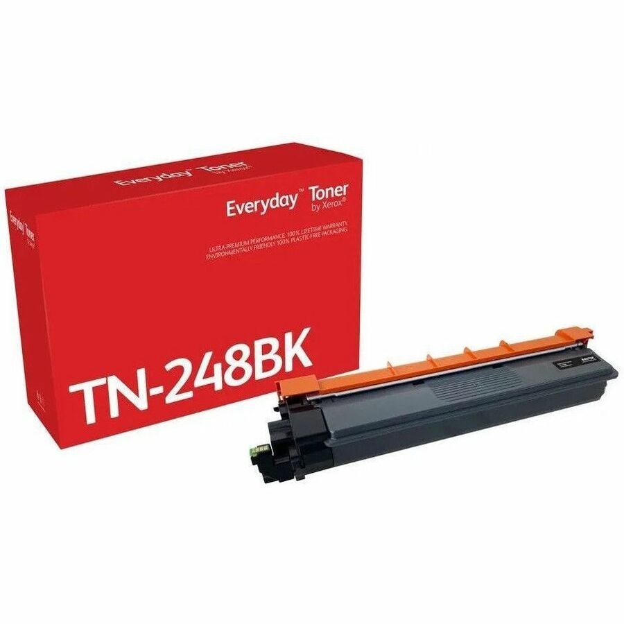 Xerox Everyday Standard Yield Laser Toner Cartridge - Alternative for Brother (TN248BK) - Black Pack