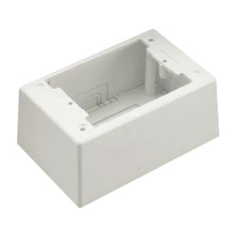 Panduit Pan-Way 1 Gang Power Rated Surface Mounting Box