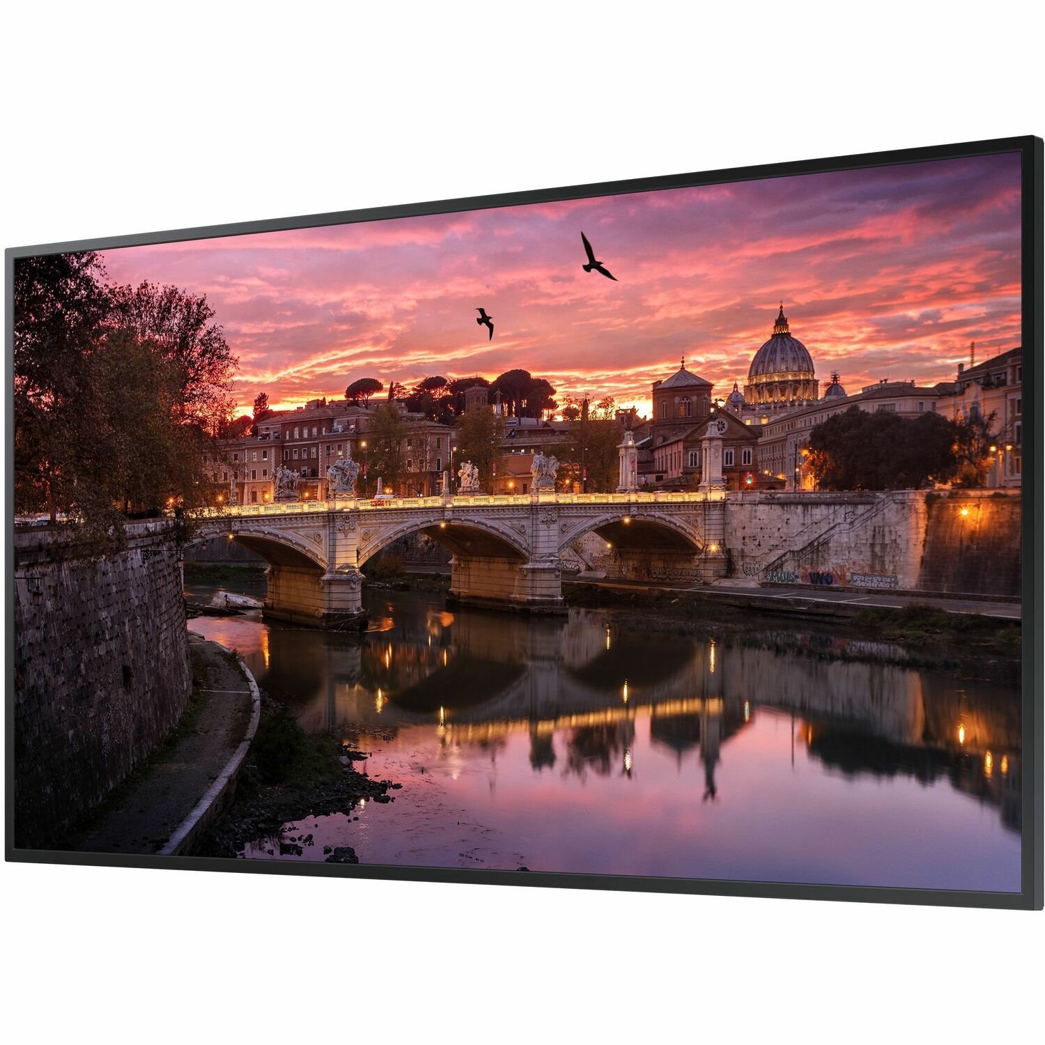 Samsung Smart Signage QB85R-B 215.9 cm (85") LCD Digital Signage Display - 16 Hours/ 7 Days Operation