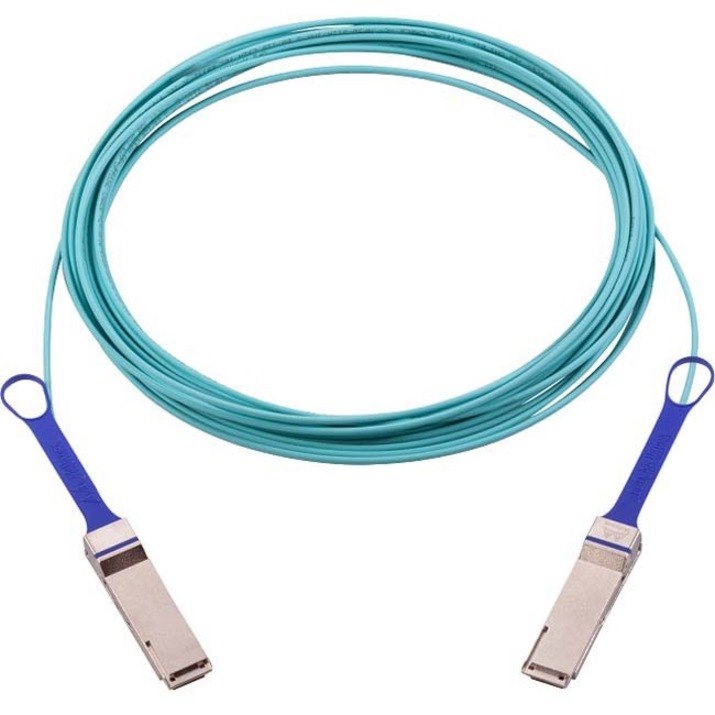 Mellanox Active Fiber Cable, IB EDR, up to 100Gb/s, QSFP, LSZH, 15m