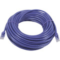 Monoprice FLEXboot Series Cat5e 24AWG UTP Ethernet Network Patch Cable, 50ft Purple