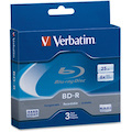 Verbatim BD-R 25GB 6X with Branded Surface - 3pk Jewel Case Box