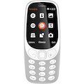 Nokia 3310 16 MB Feature Phone - 6.1 cm (2.4") LCD QVGA 320 x 240 - 2G - Grey