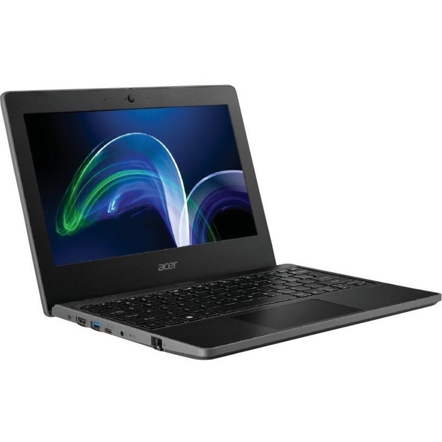 Acer TravelMate B3 B311-32 TMB311-32-C7GS 11.6" Notebook - HD - 1366 x 768 - Intel Celeron N5100 Quad-core (4 Core) 1.10 GHz - 4 GB Total RAM - 128 GB SSD - Black