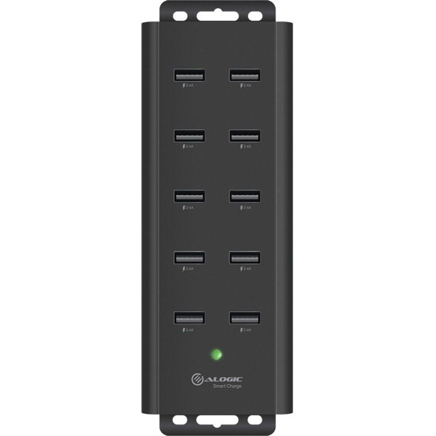 Alogic 10 Port USB Charger with Smart Charge - Prime Series