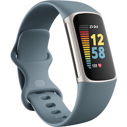 Fitbit Charge 5,Steel Blue/Platinum Stainless Steel