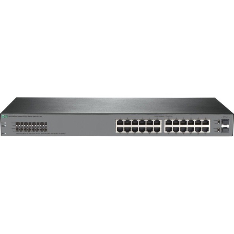 HPE OfficeConnect 1920S 24 Ports Manageable Ethernet Switch - Gigabit Ethernet - 10/100/1000Base-TX