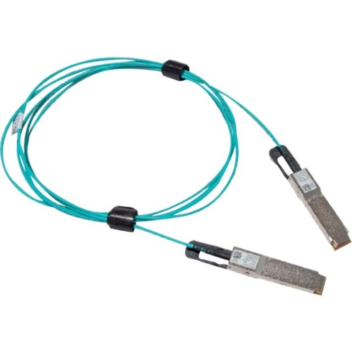 Mellanox Active Fiber Cable, IB HDR, up to 200Gb/s, QSFP56, LSZH, Black Pulltab, 50m