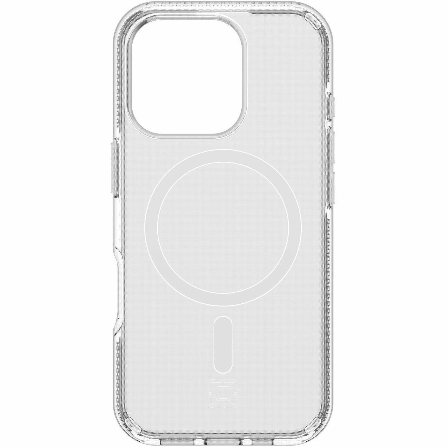 Incipio Duo Case for Apple iPhone 16 Pro Smartphone - Textured - Clear