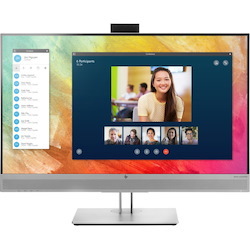 HP Business E273m Webcam Full HD LCD Monitor - 16:9 - Black, Silver