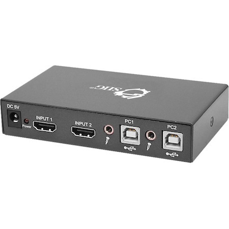 SIIG 2x1 USB HDMI KVM Switch - 4Kx2K
