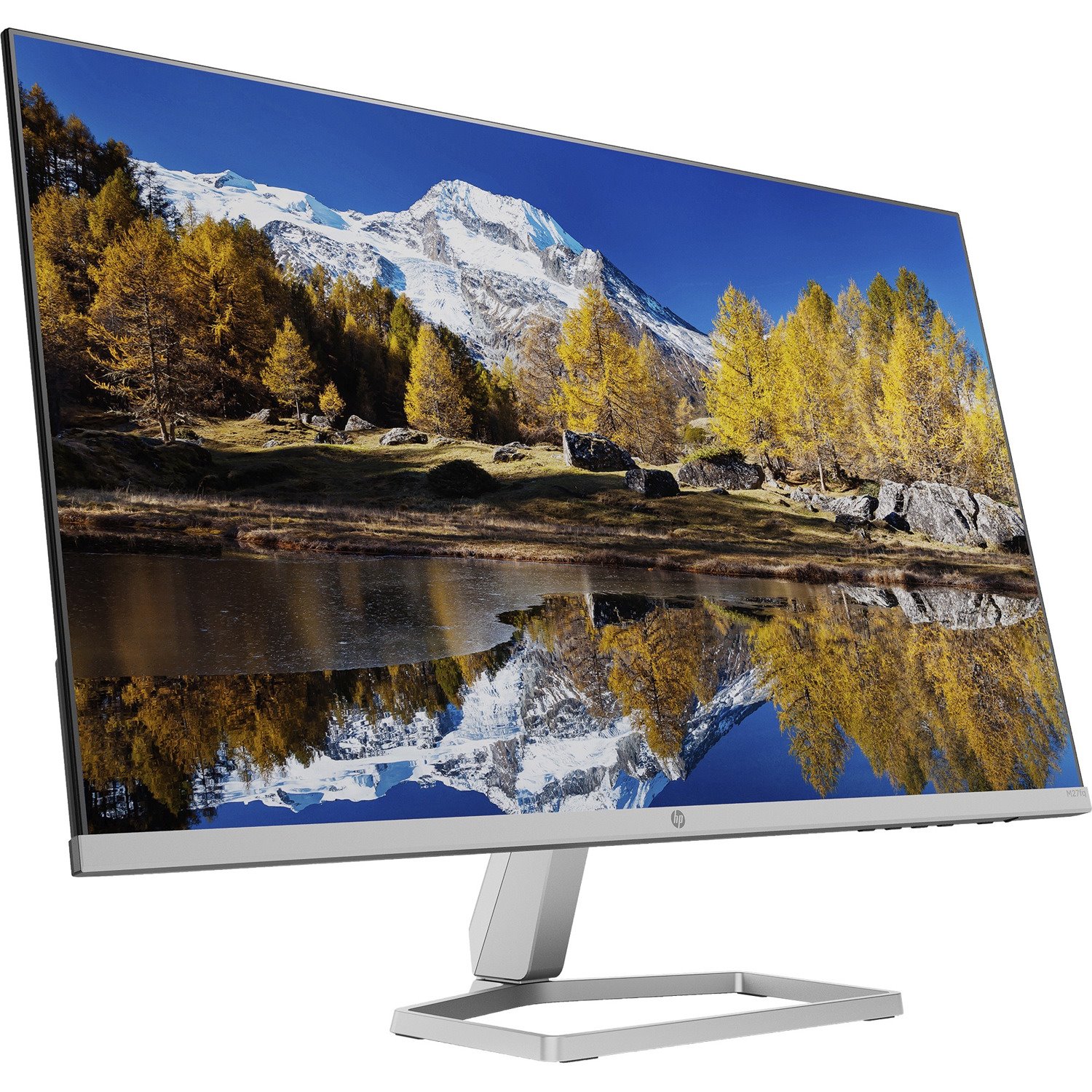 HP M27fq 27" Class WQHD LCD Monitor - 16:9 - Silver