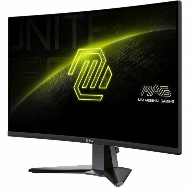 MSI MAG 27C6X 27" Class Full HD Curved Screen Gaming LED Monitor - 16:9 - Metallic Black