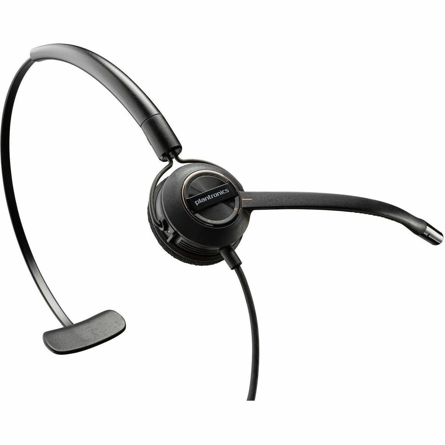 Poly EncorePro HW540D Wired Over-the-head Mono Headset - Black - TAA Compliant