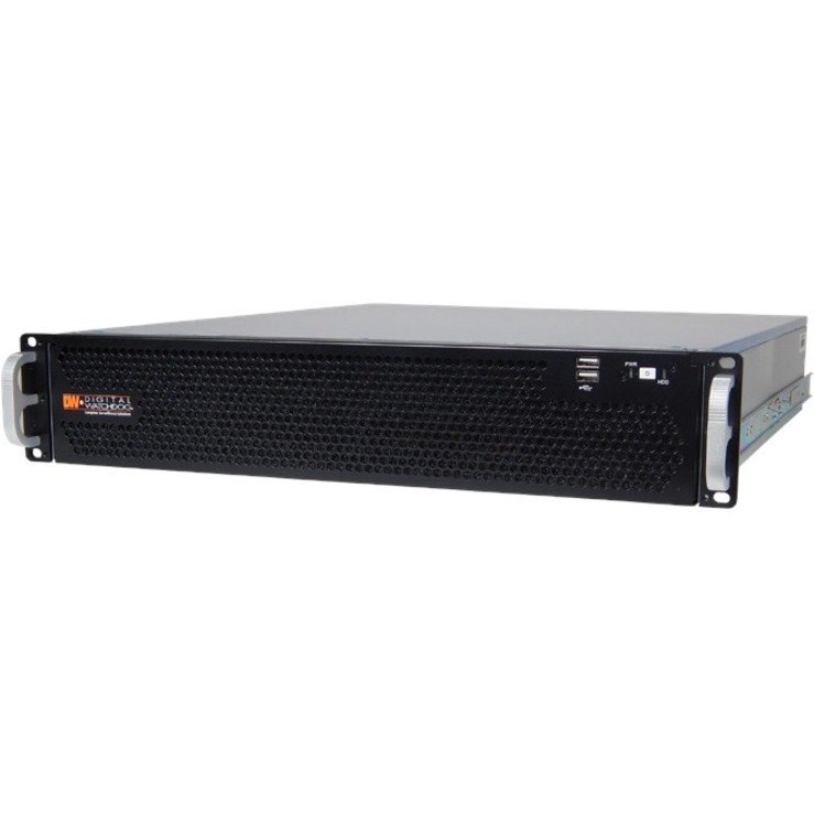 Digital Watchdog Blackjack Ai 2U rackmount server powered by DW Spectrum IPVMS and IVA - 80 TB HDD
