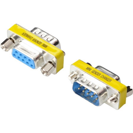4XEM DB9 Serial 9-Pin Male To Female Adapter