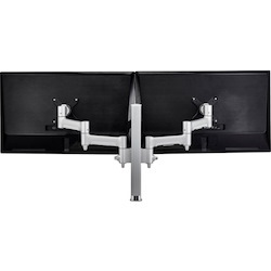 Atdec Mounting Arm for Flat Panel Display, Curved Screen Display, Monitor, Notebook - Black - Landscape/Portrait