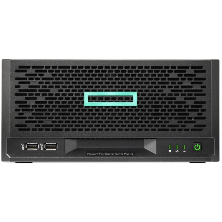 HPE ProLiant MicroServer Gen10 Plus v2 Ultra Micro Tower Server - 1 x Intel Xeon E-2314 2.80 GHz - 16 GB RAM - 1 TB HDD - (1 x 1TB) HDD Configuration - Serial ATA Controller