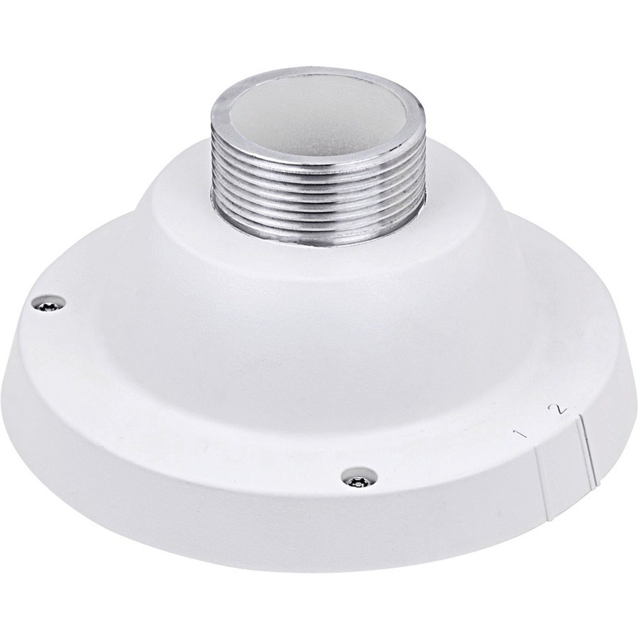 Vivotek AM-52A Mounting Adapter for Network Camera, Mounting Bracket, Pendant Pipe - White - TAA Compliant