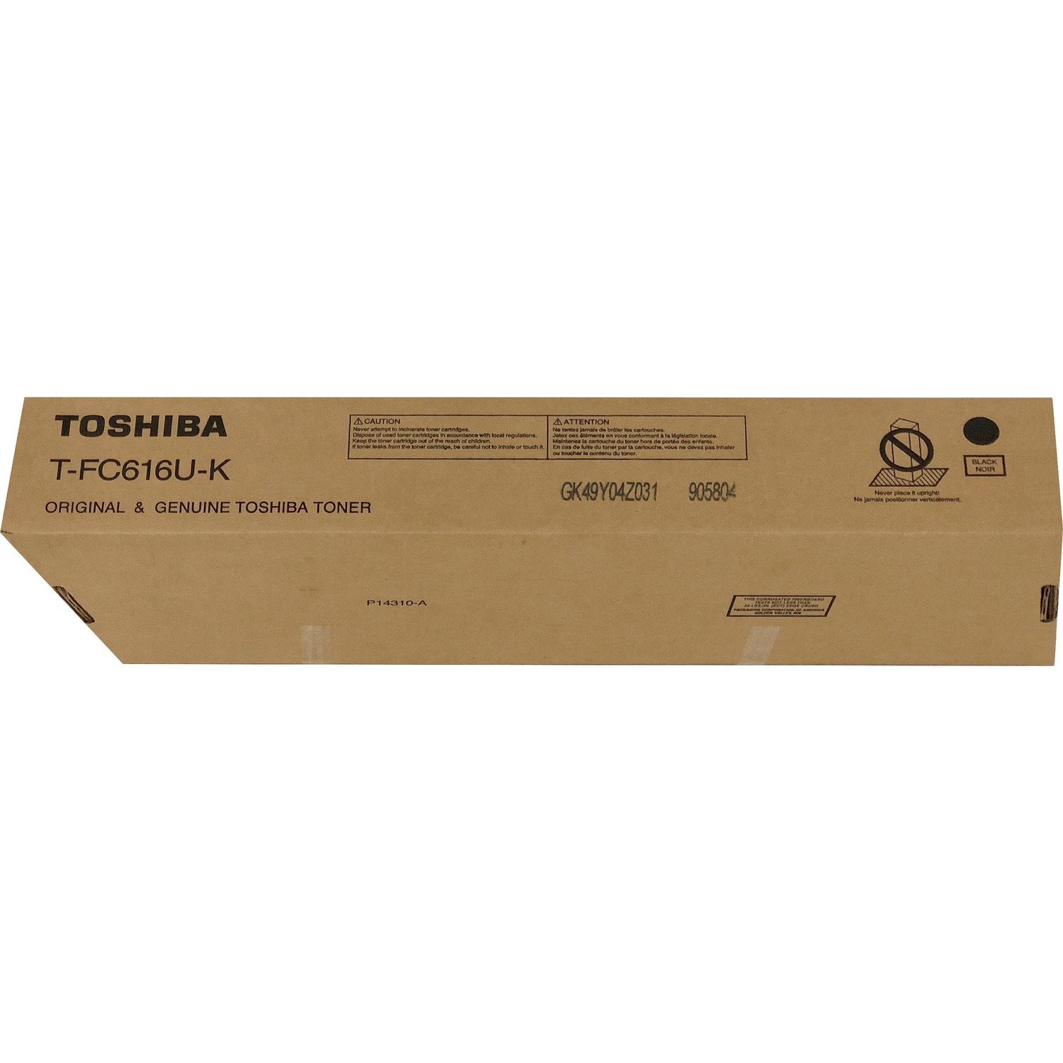 Toshiba Original Laser Toner Cartridge - Black - 1 Each