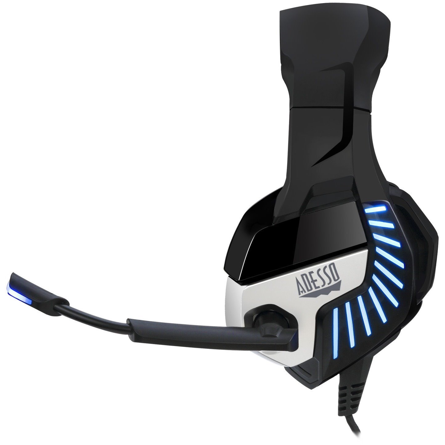 Adesso Virtual 7.1 Surround Sound Gaming Headset with Vibration