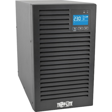 Tripp Lite by Eaton SmartOnline 230V 2kVA 1800W On-Line Double-Conversion UPS, Tower, Extended Run, Network Card Options, LCD, USB, DB9 - Battery Backup