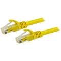 StarTech.com 15m CAT6 Ethernet Cable - Yellow Snagless Gigabit - 100W PoE UTP 650MHz Category 6 Patch Cord UL Certified Wiring/TIA