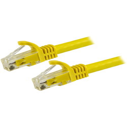 StarTech.com 7.5m CAT6 Ethernet Cable - Yellow Snagless Gigabit - 100W PoE UTP 650MHz Category 6 Patch Cord UL Certified Wiring/TIA