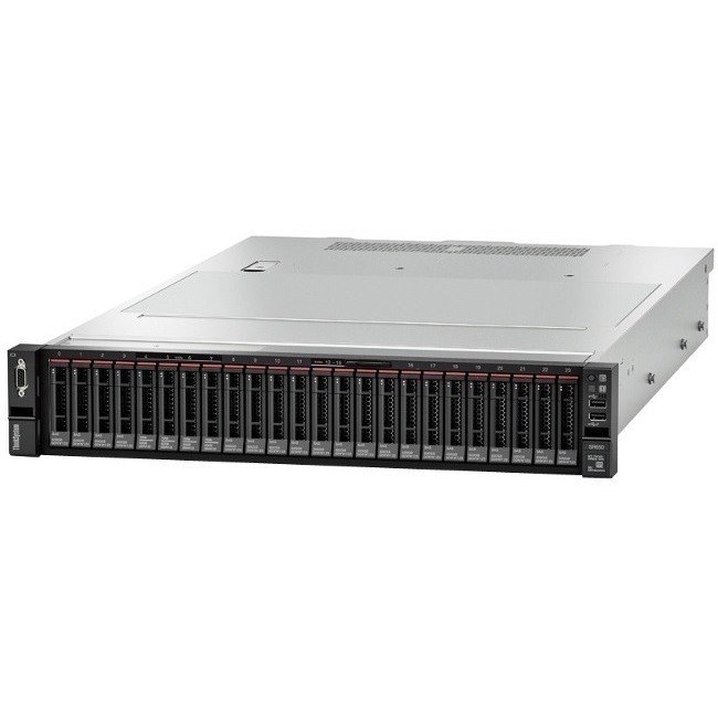 Lenovo ThinkSystem SR650 V2 7Z73A0AVEA 2U Rack Server - 1 x Intel Xeon Silver 4309Y 2.80 GHz - 32 GB RAM - 12Gb/s SAS, Serial ATA Controller