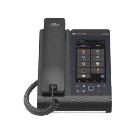 AudioCodes C470HD IP Phone - Corded - Corded/Cordless - Bluetooth, Wi-Fi - Desktop - Black