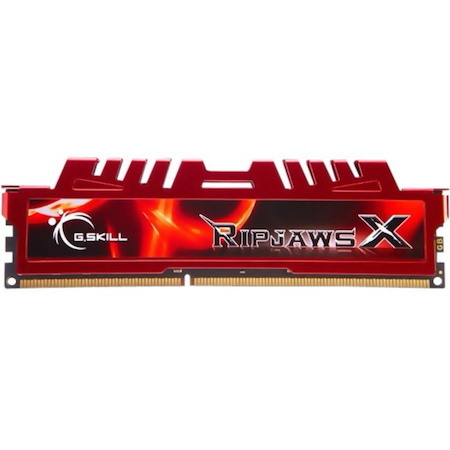 G.SKILL RipjawsX RAM Module - 8 GB (1 x 8GB) - DDR3-1600/PC3-12800 DDR3 SDRAM - 1600 MHz - CL10 - 1.50 V