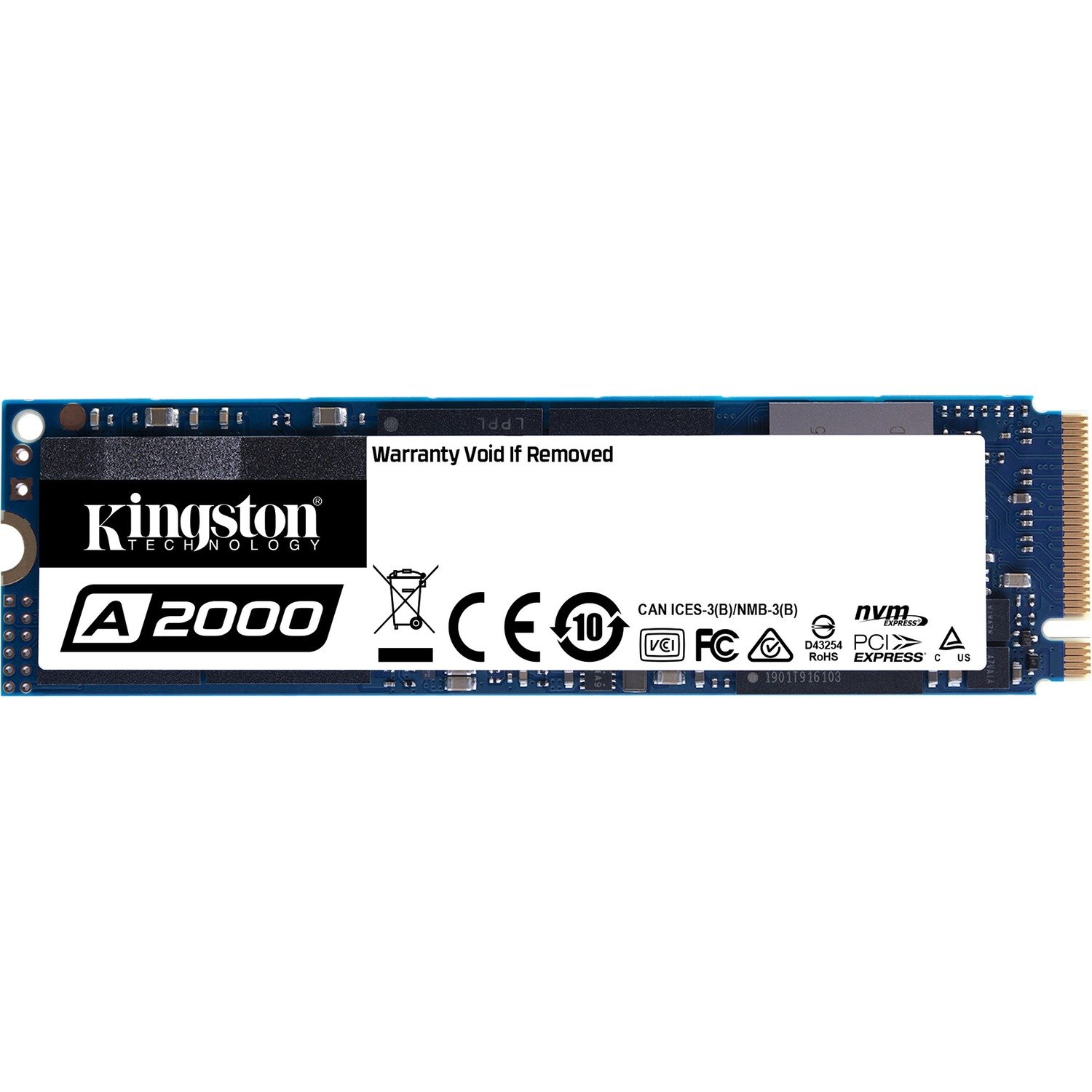 KINGSTON - IMSOURCING A2000 1 TB Solid State Drive - M.2 2280 Internal - PCI Express (PCI Express 3.0 x4)