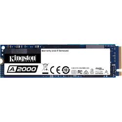 Kingston A2000 1 TB Solid State Drive - M.2 2280 Internal - PCI Express (PCI Express 3.0 x4)