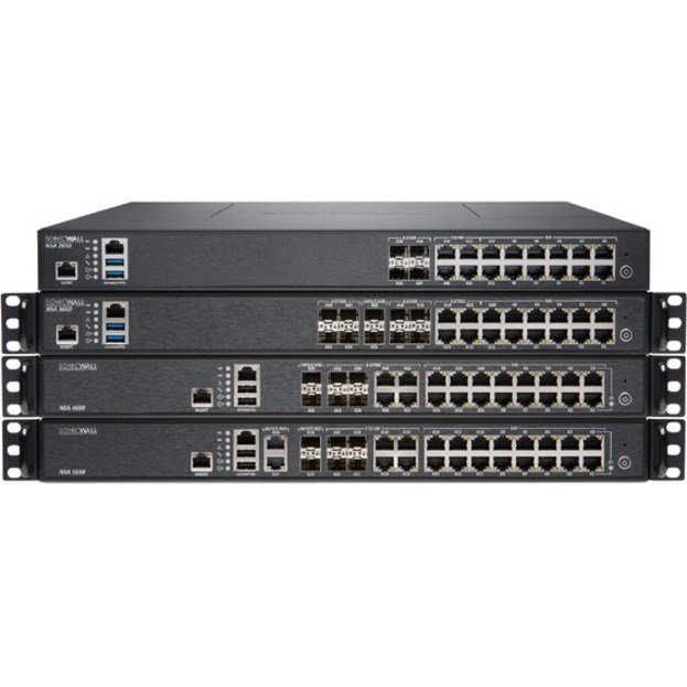 SonicWall NSA 4600 Network Security/Firewall Appliance