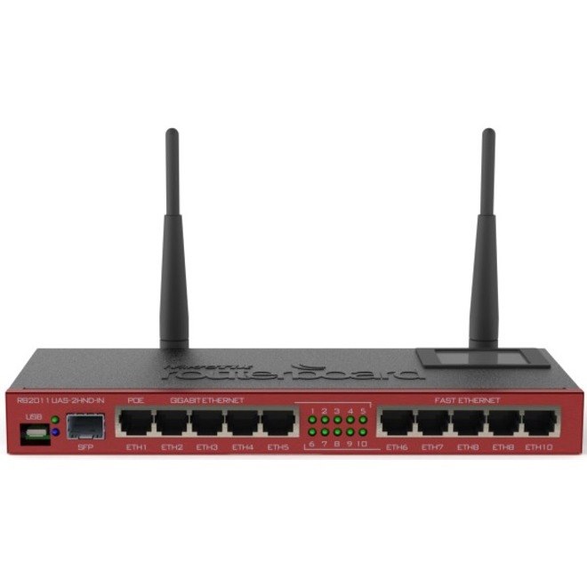 MikroTik Wi-Fi 4 IEEE 802.11n  Wireless Router