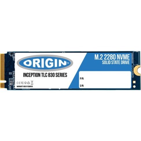 Origin Inception 830 4 TB Solid State Drive - M.2 2280 Internal - PCI Express NVMe (PCI Express NVMe 3.1)