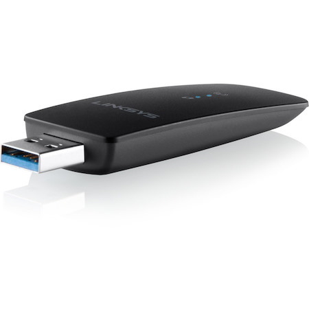Linksys WUSB6300 IEEE 802.11 a/b/g/n/ac Dual Band Wi-Fi Adapter for Desktop Computer/Notebook/Wireless Router