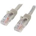 StarTech.com 7m Gray Cat5e Patch Cable with Snagless RJ45 Connectors - Long Ethernet Cable - 7 m Cat 5e UTP Cable