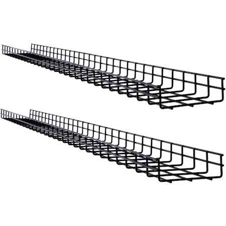 Tripp Lite by Eaton Wire Mesh Cable Tray - 150 x 50 x 1500 mm (6 in. x 2 in. x 5 ft.), 2-Pack
