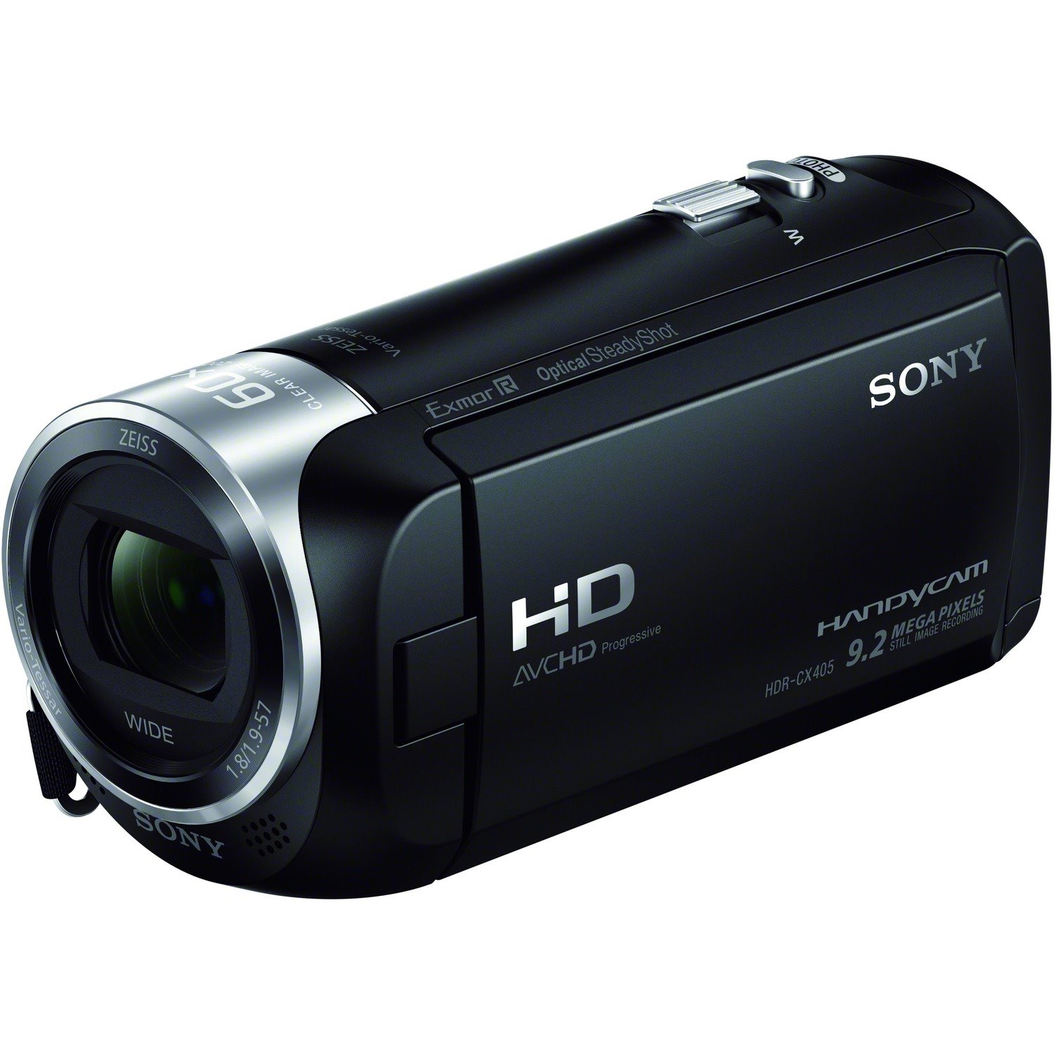 Sony Handycam HDR-CX405 Digital Camcorder - 6.9 cm (2.7") LCD Screen - Exmor R CMOS - Full HD - Black