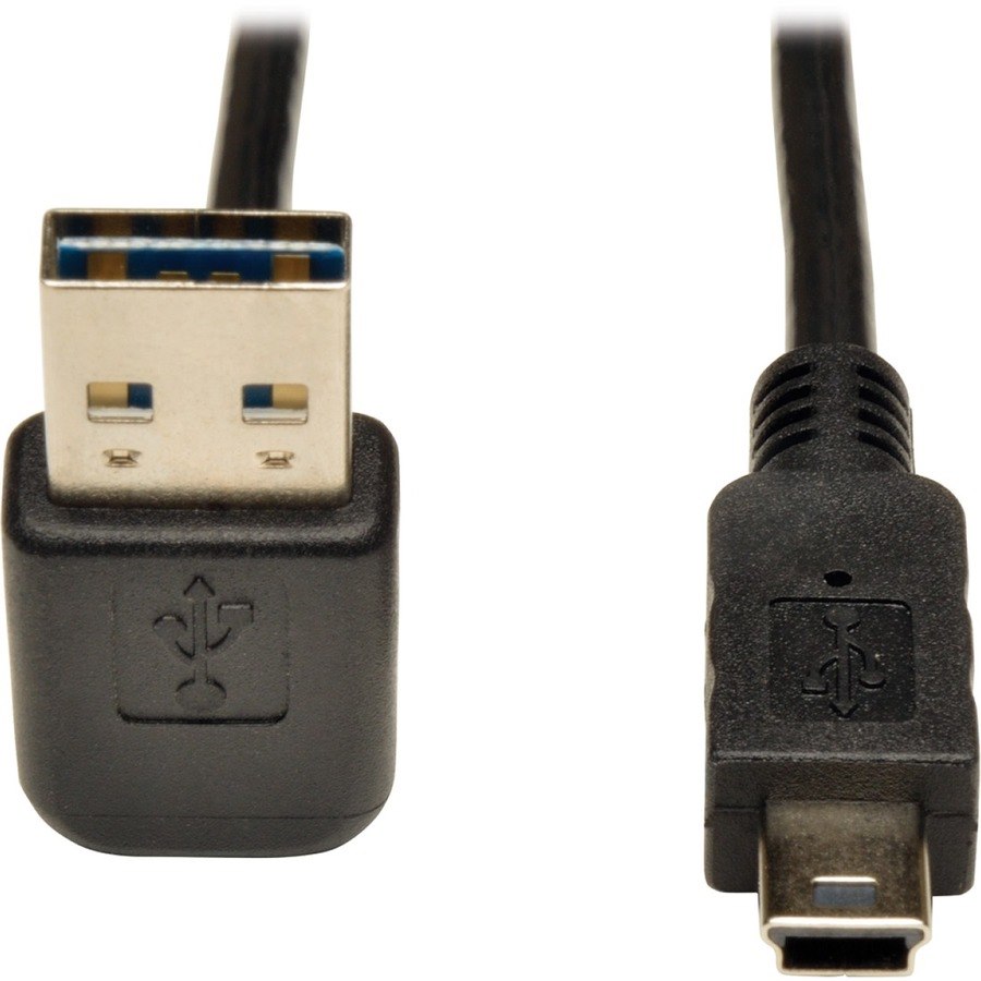 Tripp Lite by Eaton Universal Reversible USB 2.0 Cable (Up / Down Angle Reversible A to 5Pin Mini-B M/M) 6 ft. (1.83 m)