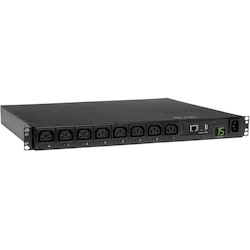 Tripp Lite by Eaton 2.5kW Single-Phase 208/230V Switched PDU - LX Platform, 8 C13 Outlets, C14 Input 2m Cord, 1U Rack-Mount, TAA