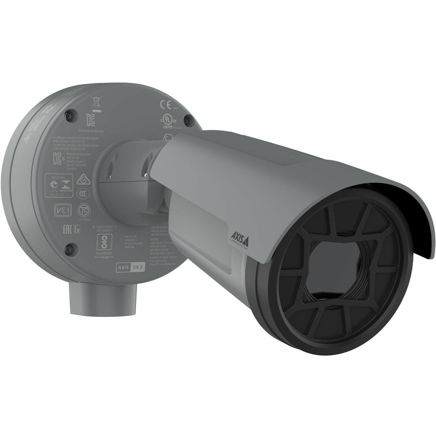 AXIS Q1961-XTE Outdoor Network Camera - Color - Gray - TAA Compliant