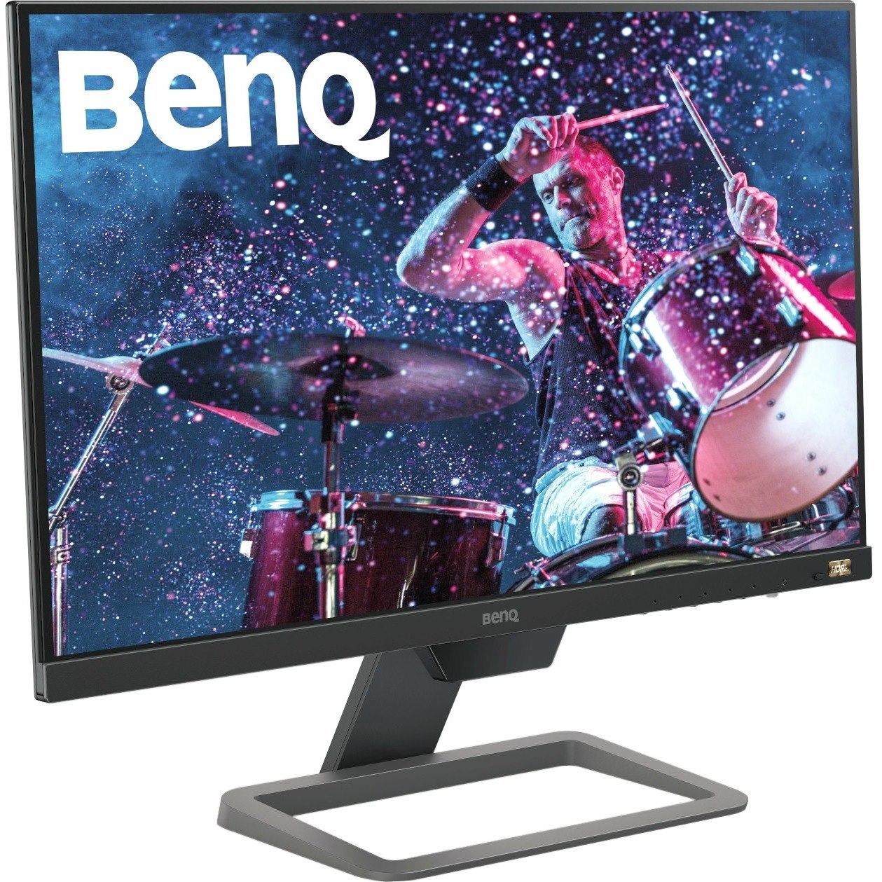 BenQ EW2480 24" Class Full HD Gaming LCD Monitor - 16:9 - Black, Metallic Gray