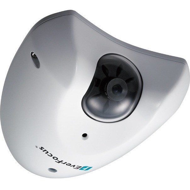 EverFocus Mini EHN1320 3 Megapixel HD Network Camera - Color, Monochrome - Dome