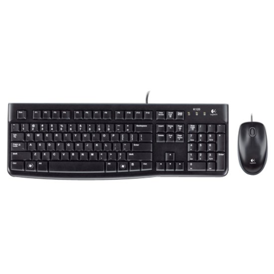 Logitech MK120 Keyboard & Mouse - French