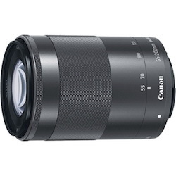 Canon - 55 mm to 200 mm - f/6.3 - Telephoto Zoom Lens for Canon EF-M