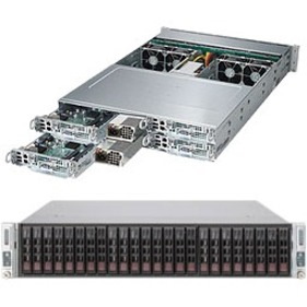 Supermicro SuperServer 2028TP-HC1FR Barebone System - 2U Rack-mountable - Socket LGA 2011-v3 - 2 x Processor Support