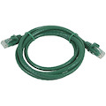 Monoprice FLEXboot Series Cat5e 24AWG UTP Ethernet Network Patch Cable, 5ft Green