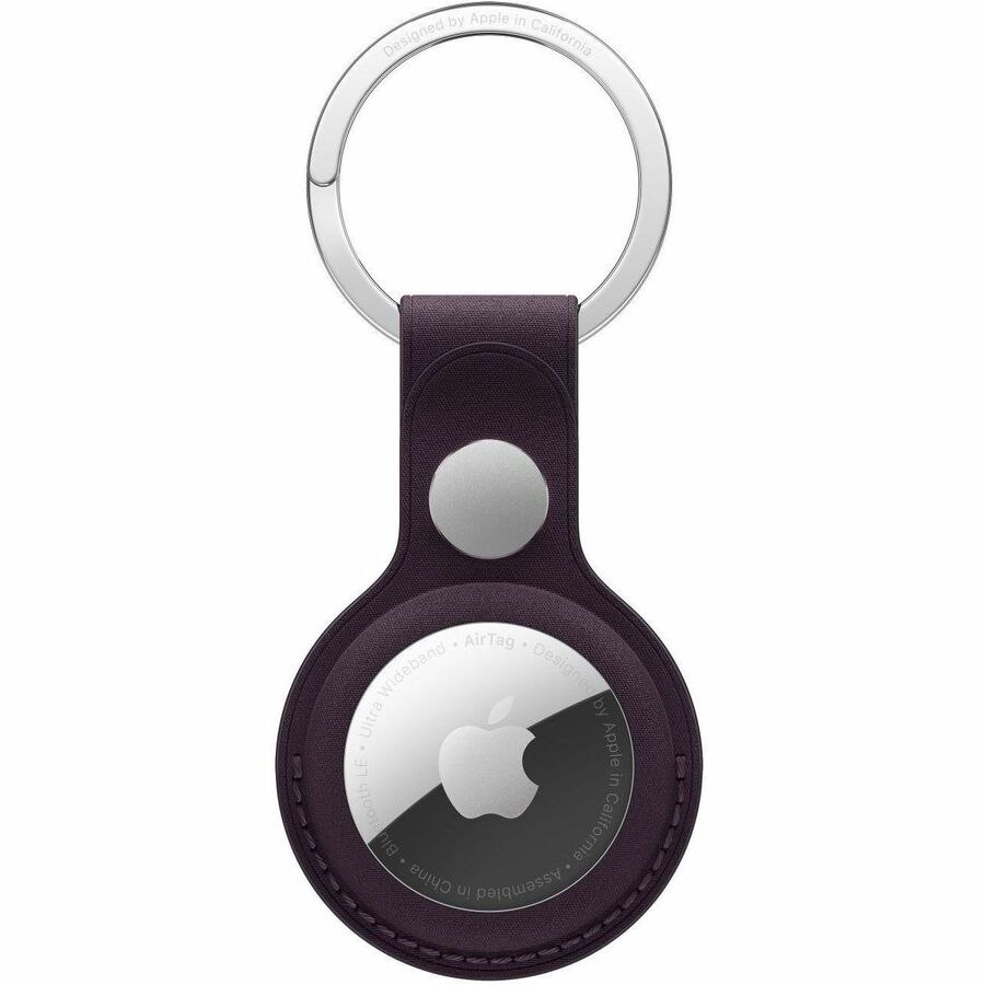 Apple AirTag FineWoven Key Ring - Blackberry